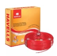 HAVELLS FR PVC Housing Wire, Length: 90 m [10.00 sq. mm, Orange]